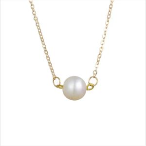 Pearl Pendant Choker Necklaces Gold Silver Color Clavicle Chain For Fashion Women Girls Sweet Jewelry Gifts ZZ