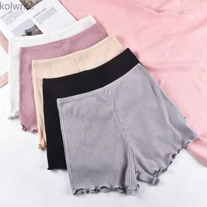 Women's Leggings Women Safety Shorts Pants Seamless Underpants Girls Boy Sexy Panties Cotton Underwear Summer Breathable Hem Boxer YQ240130