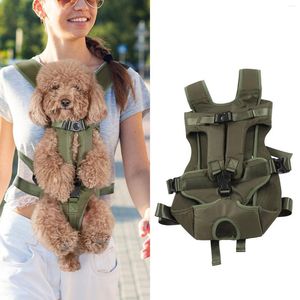 Dog Carrier Backpack Breathable Pet Bag Waterproof Chest For Cat Small And Medium