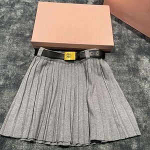 summer women short skirt designer skirts fashion waistband letter graphic pleated Skirts casual slimming super Short Skirt