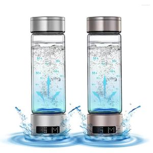 Wine Glasses Ion Water Bottle Rechargeable Portable Hydrogen Generator Lightweight Ionizer Machine With Capacity For On-the-go