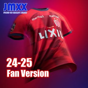 JMXX 24-25 Kashima AntlersジャージホームアウェイサードJリーグメンズマンフットボールカスタマイズされたユニフォームTシャツTシャツ2024 2025ファンバージョン
