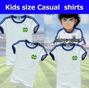 Fans Tops Tees Mens Casual Shirts Kid Youth Size Camisetas De Futbol Shirts Oliver Atom Captain Tsubasa JerseysATOM Football Soccer Cotton Children Cothes