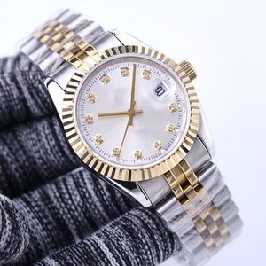 Męski zegarek mechaniczny 41 36 31 mm stal nierdzewna ramka Ruchy zegarki dla mężczyzn Wodoodporna moda na rękę damską Prezent Montres de Luxe