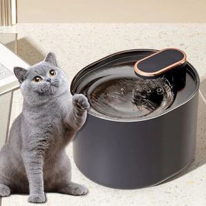 3L自動ペット猫飲酒噴水USB犬猫電気ミュート水フィーダーボウル飲酒ディスペンサーフィルターペットアイテム240124