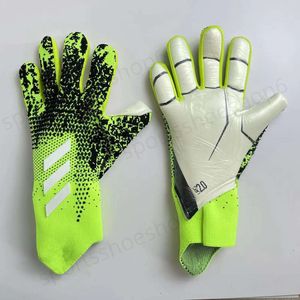 Novo falcon luvas de goleiro de futebol engrossado antiderrapante látex resistente ao desgaste luvas de goleiro sem proteção de dedo presente uu