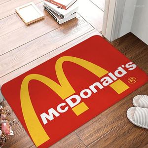 Carpets Bedrooom Carpet McDonalds Doormat Entrance Door Welcome Mat Living Room Rugs Floor Mats Doormats Washable Non-slip Kitchen Rug