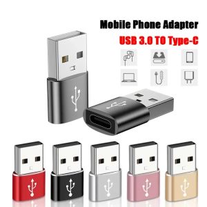 Typ C OTG Adapter USB-C till USB 3.0 Type-C Converter Male Adapters-kontakt för Samsung Xiaomi Huawei Andriod Phone Laptop PC LL LL