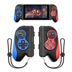 ゲームコントローラーWireless Switch Joycon Joy Cons for Sport Joycons Pad Proサポートターボウェイクアップとリストストラップ付き6軸