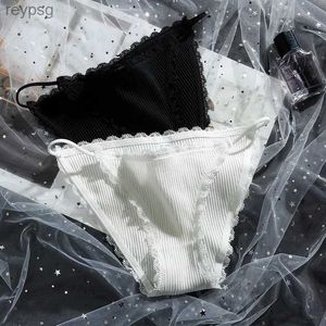 Other Panties Sexy Thong Sports Comfortable Briefs String Female Lingerie Simple Cotton G-string Women Underwear Cute Lace Seamless YQ240130