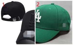 2024 Nyaste herrkåpsdesigner S La Baseball Hats Trucker för män Kvinnor Rund Aktiv bokstav justerbar toppad H5-5.23-9 Baseball Cap