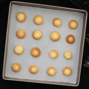 Table Mats 1 PCS Practical Pastry Dim Sum Mesh Safety Silicone Steamer Pad Durable Free Cutting Square For Buns Making
