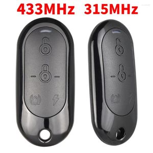 Fjärrkontroller 315MHz/433MHz RF Control 4ch Button Car Key Garage Door Opener Copy Electronic Gate Duplicator