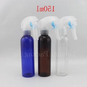 Partihandel 150 ml Trigger Spray Plastic Bottle / Desinfectant Spray Bottle Pump 150cc DIY Spray Container Bottle Igses