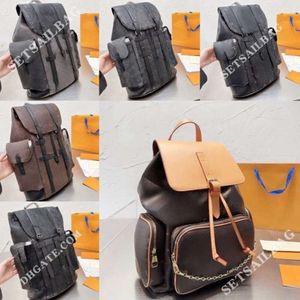 Designer-Rucksack für Herren, hochwertige Designer-Tasche für Damen, Mode-Designer-Rucksack für Herren, Reiserucksack, klassische bedruckte, beschichtete Canvas-Parkett-Ledertasche