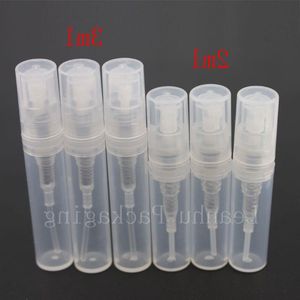 2ml 3ml 5ml boş mini parfüm sis püskürtme plastik şişe, numune kalem şişesi, küçük parfümler atomizer 2 cc püskürtücü şişe konteyner IGJMS