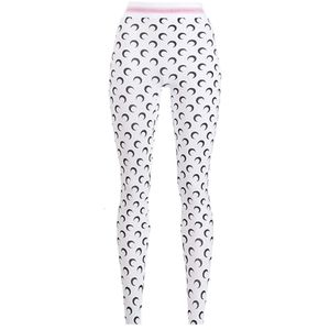 Дизайнерская женская одежда Moon Print Pants Barbie Бесплатная летняя спортивная тренировка Женщина Lserreo Goddes Trend Trend Blackhigh Caffice Leggings96me