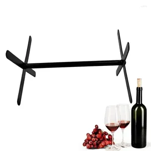 Dricker Straws Champagne Racks Countertop European Style Iron Art Red Wine Storage Rack Tablett Display för älskare leveranser