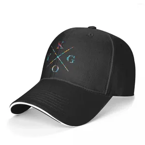 Ball Caps Kygo Beyzbol Kapağı Koşan Trucker Hat Fashion Men Street Giyim Baskısı