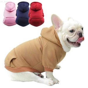 Dog Apparel Cheap Dog Hoodie Winter Warm Dog Clothes for Small Medium Dogs French Bulldog Coat Puppy Cat Jacket Chihuahua Yorkie Pet Costume