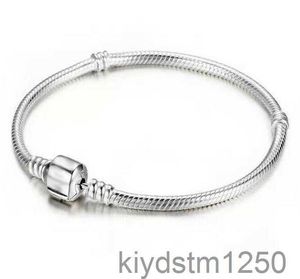 Braccialetti in argento sterling 925 all'ingrosso di fabbrica a basso prezzo 3mm catena di serpente adatto fascino braccialetto braccialetto gioielli regalo per uomo donna V6kc