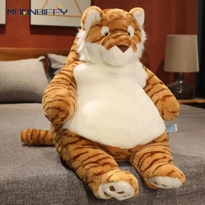 45/60cm Animals Panda Tiger/Bear Dog Plush Toys Super Soft Duck Plush Toy Kawaii For Girl Stuffed Animal Children Christmas Gift 240118