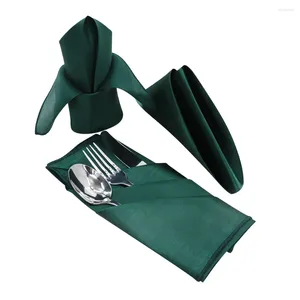 Take Out Containers 50pcs Satin Square Napkins Serving Table Decor Dinner Towels For Wedding Party Home El Christmas Decoration 43cmx43cm