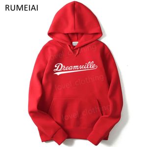 Men Dreamville J. COLE Sweatshirts Autumn Spring Hooded Hoodies Hip Hop Casual Pullovers Tops Clothing