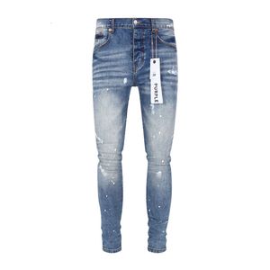 Purple Brand Jeans Men, Straight Leg Pants, Loose and Casual, Summer Slim Fit, Washed Pants for Men