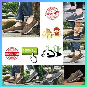 Designer Casual Platform Step On Shoes For Middle-Aged Ement