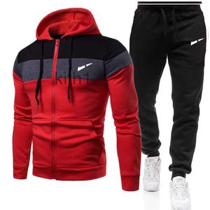 Designer New Mens Tracksuit Zipper Jaquetas Esporte Calças Define Basquete Suéteres Mulher Moda Hoodie Tracksuits Jogger Tech Track Suit 6IB3