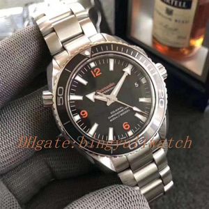 2 Styles Black Ceramic Automatic Cal 8500 Watch Calender Ocean Watches Full Steel Bond 007 Dive 600m Planet Luminous Dive Wristwa2706