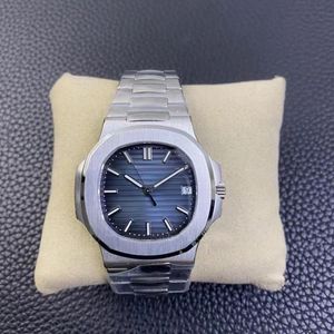 2024 Högkvalitativ mäns 40mm Mechanical Watch Steel Case Band Weight 8.8mm Steel Watch King