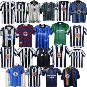 New Castle Retro Man Soccer Trikots Shearer Asprilla Emre Owen Ketsbaia Home Football Shirts Vintage 80 82 83 85 88 90 91 92 93 95 97 98 98 99 00 2000 1995 1996 1980 1990 NUFC