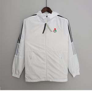 Fc lokomotiv moscou jaqueta masculina lazer esporte blusão jerseys zíper completo com capuz blusões moda masculina logotipo personalizado