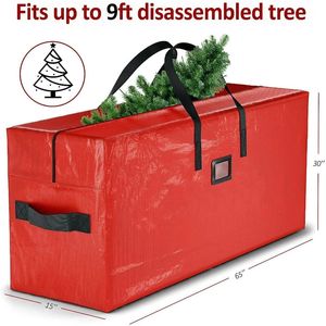 Folding Christmas Tree Storage Bag Waterproof Moving Packing Påsar Xmas stor kapacitet Camping Gear Organizer 240119