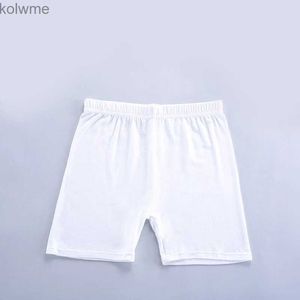 Women's Leggings Girls Five-Point Shorts Kids Safety Pants Summer Breathable 3-10Y Teen Solid Color Boxers Short For Children Wholesale YQ240130