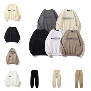 Essentialss essentialsweatshirts essentialls hoodie essentialss tracksuit man kvinnor essentialshoody hoody byxor set essen överdimensionerad pullover l09