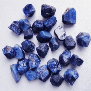 Gemstones Promotion Sapphire Raw Gemstone Precious Mineral Samples From Chinese Biggest Mine