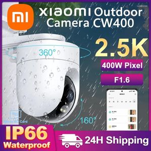 Xiaomi Smart Outdoor Camera CW400 2.5K MI HOME 2K AW300 WIFI IPセキュリティ監視CCTVウェブカメラモーショントラックフルカラー