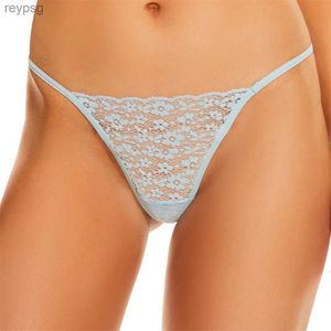 Other Panties Voplidia Womens 2XL Sexy transparent Underwear Thongs and G strings Pink Female Seamless Lace Lingerie PM035 YQ240130