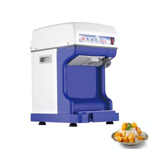 Electric Cube Ice Shaver Crusher Machine For Commercial Bar And Shop Snow Cone Cubes Maker