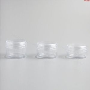 50 x High Quality 20G 25g Refillable Clear Empty Cream Jar 2/3oz Transparent Pot Display Case Cosmetic Packaginghigh qualtity Sqhij
