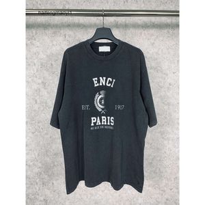 Casual Balencigaas Balanciagalies Qualitätdruck kurzer Herren T -Shirt 2023 T lässige Hemden Frau Summer Top Mens Baumwolldesigner T -Shirt T -Sleeve Shirt Letters PR CWQV