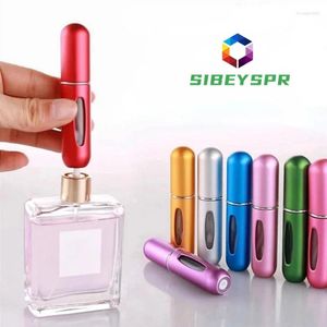 Garrafas de armazenamento 5ml mini portátil perfume recarga garrafa recarregável spray frasco bomba perfume vazio recipientes cosméticos atomizador para ferramentas de viagem