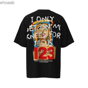 Men's T-Shirts New Style Rrr123 God The Man T Shirt Men Women Vintage T-shirts Oversized Rrr-123 Tops Tee Hip Hop 240130