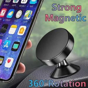 Cell Phone Mounts Holders Magnetic Phone Holder in Car Stand Magnet Cellphone Bracket Car Magnetic Holder for Phone for 12 Pro Max YQ240130