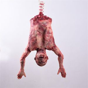 Bloody Halloween Decoration Corpse Spooky Hanging Ghosts Scary Skull Decor Haunted House Horror Party Prop Y201006255w