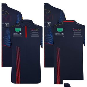 Motorradbekleidung F1 Team Neue T-Shirt-Kleidung Four Seasons Forma One Racing Offizielle benutzerdefinierte Drop-Lieferung Automobile Ot2ea