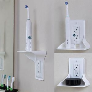 1PC Wall Outlet Shelf Multifunction Hardware Storage Wall Mount Simple Power Perch Socket Rack Home Organizer for Outlets 0106276W